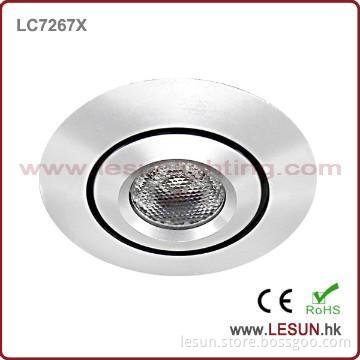 Easy to instal 3W led mini ceiling fixture for cabinet LC7267X